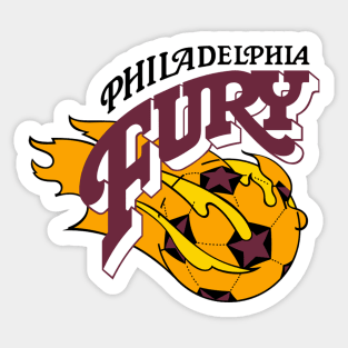 Philadelphia Fury Sticker